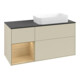 V&B Waschtischunterschrank Finion 120x60 cm, Reg li Oa ven, si Gr m Lac-1