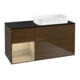 V&B Waschtischunterschrank Finion 120x60 cm, Reg li Oa ven, Walnut veneer-1