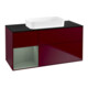 V&B Waschtischunterschrank Finion 120x60 cm, Reg li Oli. m Lac, Peony Matt-1