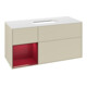 V&B Waschtischunterschrank Finion 120x60 cm, Reg li Peo, si Gr m Lacquer-4