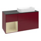 V&B Waschtischunterschrank Finion 120x60 cm, Reg li si Gr m Lac, Peo Matt-3