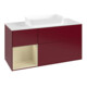 V&B Waschtischunterschrank Finion 120x60 cm, Reg li si Gr m Lac, Peo Matt-3