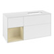 V&B Waschtischunterschrank Finion 120x60 cm, Reg li si Gr m Lac, wh. m Lac-3