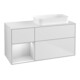 V&B Waschtischunterschrank Finion 120x60 cm, Reg li wh. m Lac, wh. m Lac-1