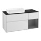 V&B Waschtischunterschrank Finion 120x60 cm, Reg re Anthrac. m, wh. m Lac-1