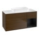 V&B Waschtischunterschrank Finion 120x60 cm, Reg re bla m Lac, wal veneer-1