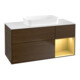 V&B Waschtischunterschrank Finion 120x60 cm, Reg re gol m, Walnut veneer-1