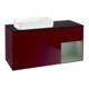 V&B Waschtischunterschrank Finion 120x60 cm, Reg re Oli. m Lac, Peony Matt-1