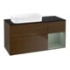 V&B Waschtischunterschrank Finion 120x60 cm, Reg re Oli. m Lac, wal veneer-1