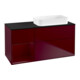 V&B Waschtischunterschrank Finion 120x60 cm, Regal links Peony, Peony Matt-1