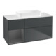 V&B Waschtischunterschrank Finion 120x60 cm, Rg l Anthrac. m, md bl. m Lac-1