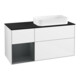 V&B Waschtischunterschrank Finion 120x60 cm, Rg l md b m Lac, glo wh. Lac-1