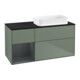 V&B Waschtischunterschrank Finion 120x60 cm, Rg l md bl. m Lac, Oli. m Lac-1