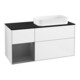 V&B Waschtischunterschrank Finion 120x60 cm, Rg li Anthrac. m, glo wh. Lac-1