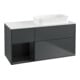 V&B Waschtischunterschrank Finion 120x60 cm, Rg li bla m Lac, md bl. m Lac-1