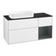 V&B Waschtischunterschrank Finion 120x60 cm, Rg r md b m Lac, glo wh. Lac-1