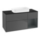V&B Waschtischunterschrank Finion 120x60 cm, Rg r md bl. m Lac, Anthrac. m-1