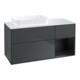 V&B Waschtischunterschrank Finion 120x60 cm, Rg re bla m Lac, md bl. m Lac-1