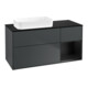 V&B Waschtischunterschrank Finion 120x60 cm, Rg re bla m Lac, md bl. m Lac-1