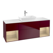 V&B Waschtischunterschrank Finion 160cm, Abd.-Pl. wh. m, Reg Oa ven, Peo m
