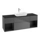 V&B Waschtischunterschrank Finion 160cm, Pl b m, Reg bla m Lac, Anthrac. m-1