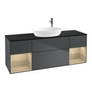 V&B Waschtischunterschrank Finion 160cm, Pl b m, Reg Oa ven, md bl. m Lac