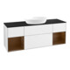 V&B Waschtischunterschrank Finion 160cm, Pl b m, Reg wal ven, glo wh. Lac-1