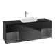 V&B Waschtischunterschrank Finion 160cm, Pl b m, Rg A m Lac, bla m Lac-1
