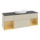 V&B Waschtischunterschrank Finion 160cm, Pl b m, Rg gol m Lac, si Gr m Lac-1