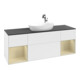 V&B Waschtischunterschrank Finion 160cm, Pl b m, Rg si Gr m Lac, wh. m Lac-1