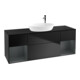 V&B Waschtischunterschrank Finion 160cm, Pl bla m, Reg md m Lac, bla m Lac-1