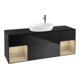 V&B Waschtischunterschrank Finion 160cm, Pl bla m, Reg Oa ven, bla m Lac-1