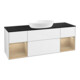 V&B Waschtischunterschrank Finion 160cm, Pl bla m, Reg Oa ven, glo wh. Lac-1