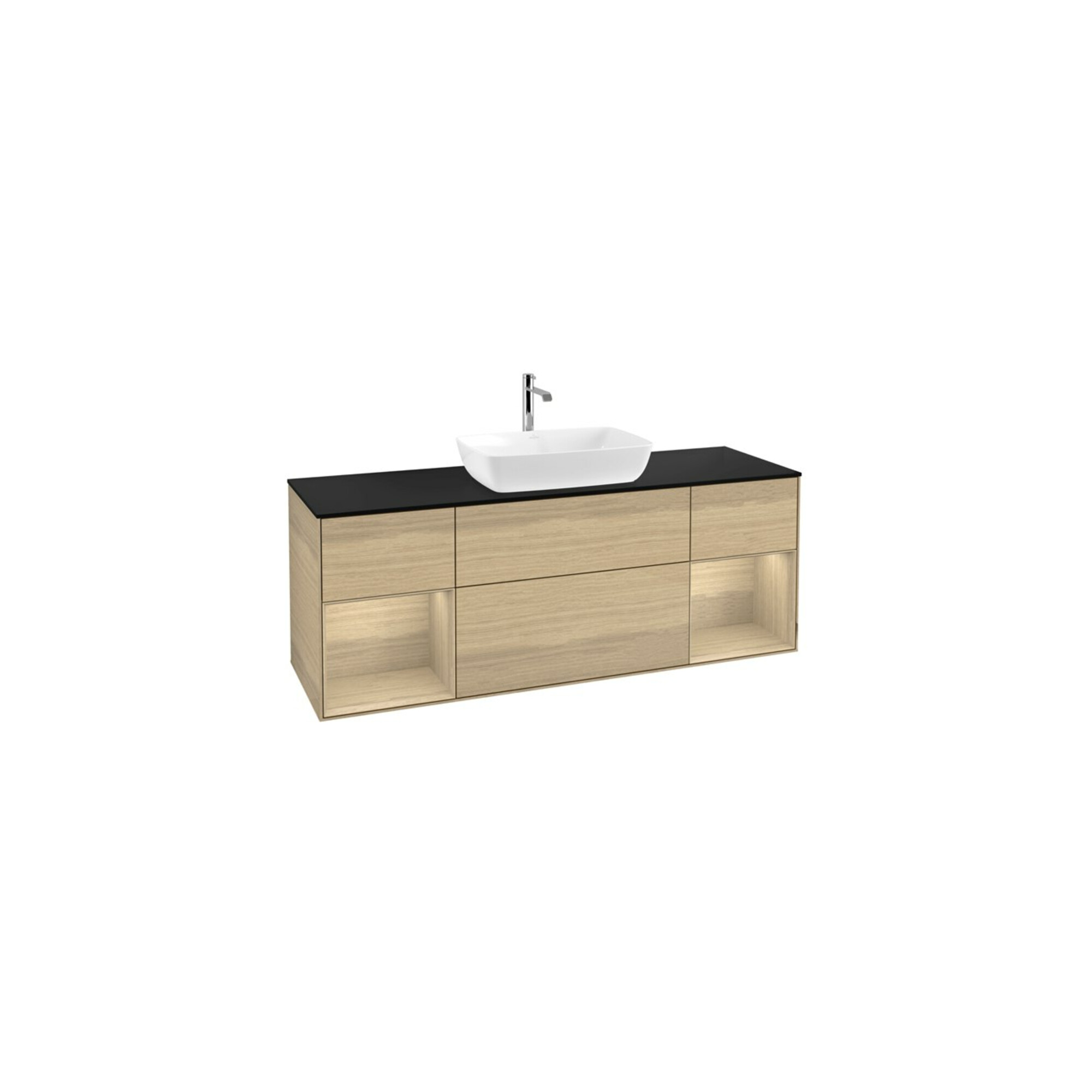 V&B Waschtischunterschrank Finion 160cm, Pl bla m, Reg Oa ven, Oa ven ; Villeroy & Boch