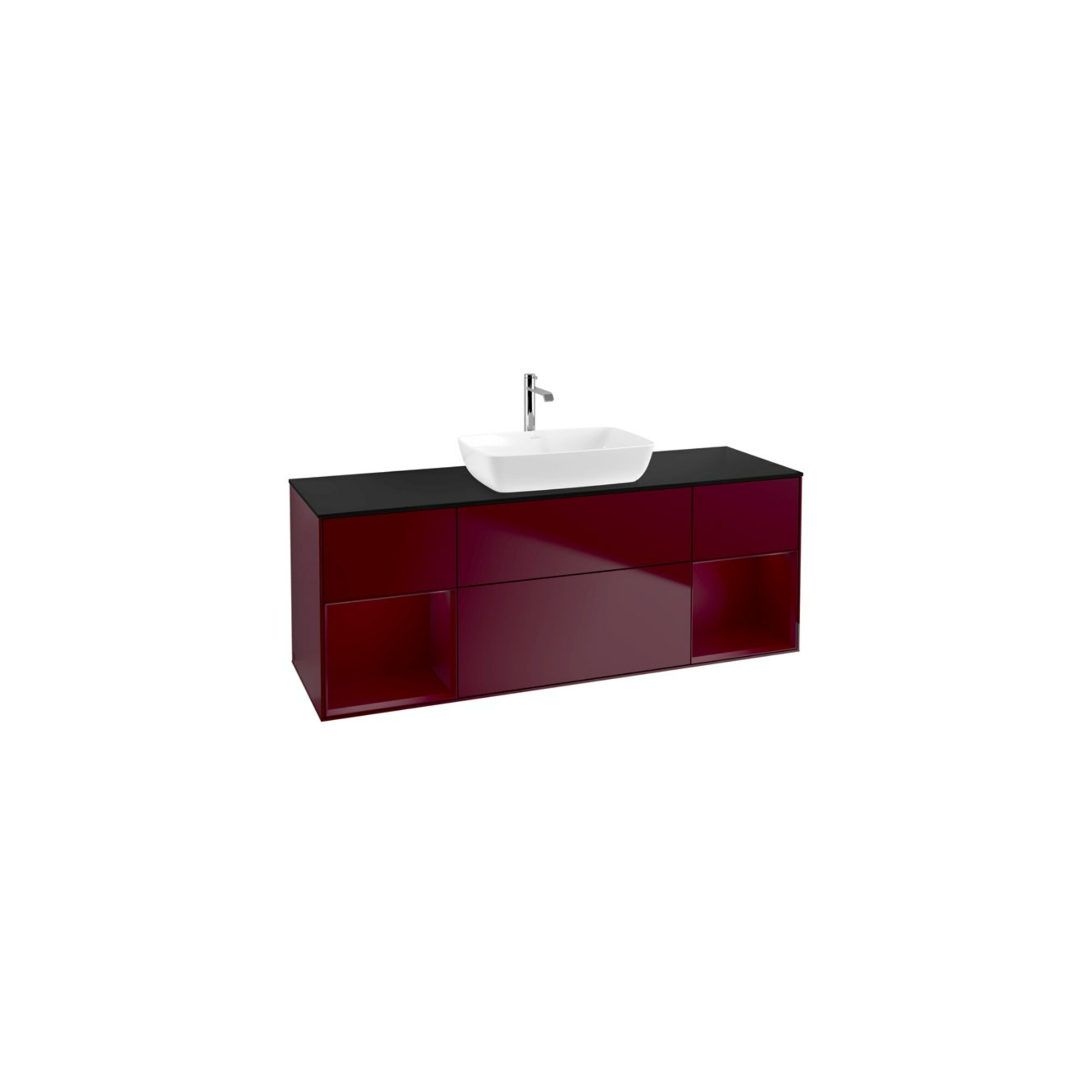 V&B Waschtischunterschrank Finion 160cm, Pl bla m, Reg Peo m Lac, Peo m ; Villeroy & Boch