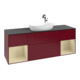 V&B Waschtischunterschrank Finion 160cm, Pl bla m, Reg si Gr m Lac, Peo m-4
