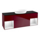 V&B Waschtischunterschrank Finion 160cm, Pl bla m, Reg wh. m Lac, Peo m-1