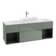 V&B Waschtischunterschrank Finion 160cm, Pl w m, Reg bla m Lac, Oli. m Lac-1
