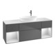 V&B Waschtischunterschrank Finion 160cm, Pl w m, Reg wh. m Lac, Anthrac. m-1