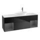 V&B Waschtischunterschrank Finion 160cm, Pl w m, Rg A m Lac, bla m Lac-1