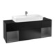 V&B Waschtischunterschrank Finion 160cm, Reg Anthrac. m Lac, bla m lacquer-1