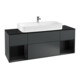 V&B Waschtischunterschrank Finion 160cm, Reg bla m Lac, md bl. m Lacquer-1