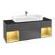 V&B Waschtischunterschrank Finion 160cm, Reg gol m Lac, Anthracite matt-1