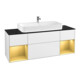 V&B Waschtischunterschrank Finion 160cm, Reg gol m Lac, glo white lacquer-1