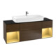 V&B Waschtischunterschrank Finion 160cm, Reg gol m lacquer, Walnut veneer-1