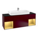 V&B Waschtischunterschrank Finion 160cm, Reg Gold matt lacquer, Peony Matt-1