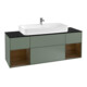 V&B Waschtischunterschrank Finion 160cm, Reg wal ven, Olive Matt Lacquer-1