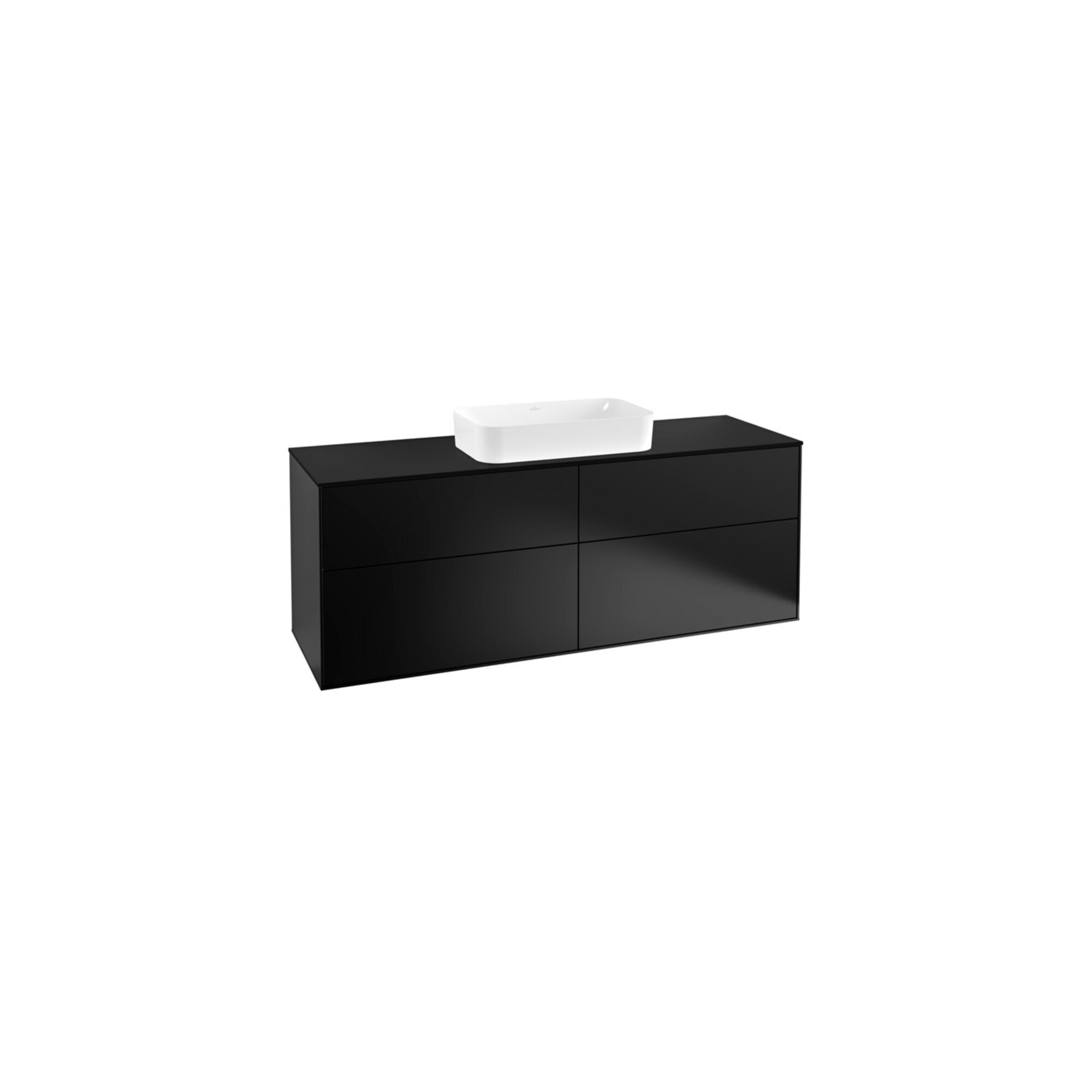 V&B Waschtischunterschrank Finion 160x60,3cm, Abd.-Pl. bla m, bla m Lac ; Villeroy & Boch