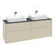 V&B Waschtischunterschrank Finion 160x60,3cm, Abd.-Pl. bla m, si Gr m Lac-1