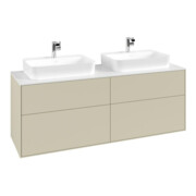 V&B Waschtischunterschrank Finion 160x60,3cm, Abd.-Pl. wh. m, si Gr m Lac-3